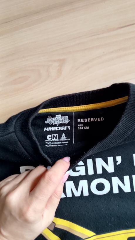 Mikina minecraft, reserved,134