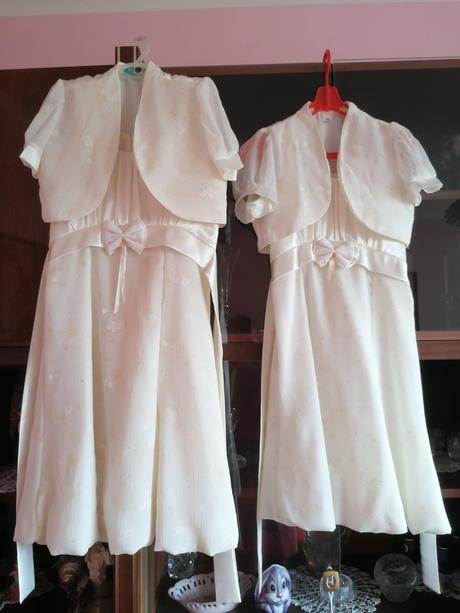 Slávnostné šatičky s bolerkom 8-10r., 146