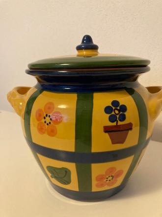 Retro set džbán s vázou, 