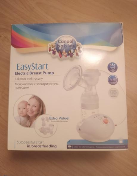 Elektrická odsávačka mlieka + sáčky na mlieko, 