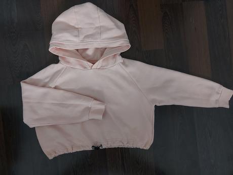 Bledoružový crop top, active,140