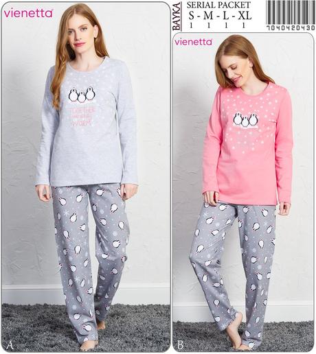 Dámske bavlnené kvalitné pyžamo legínové nohavice, l - xxxl