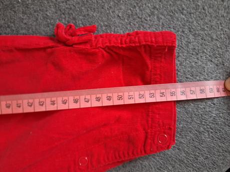 Menčestrové nohavice, kappahl,68