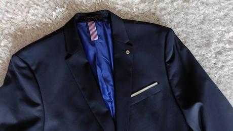 Pansky slim fit oblek značky zara, zara,l