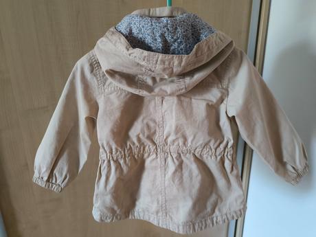 Béžová parka, h&m,92