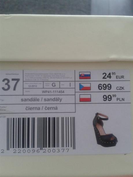Sandale - znizena cena, nove, 37