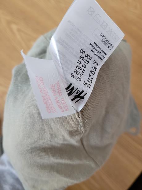 Ciapka + rukavice, h&m,68