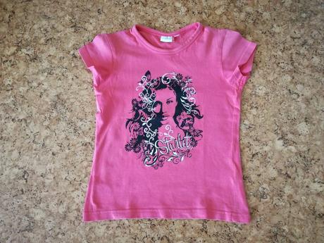 Dievčenské tričko+suknička veľ.128, 128