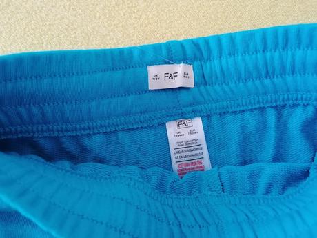 Tričko a šortky set 7-8 rokov, f&f,128