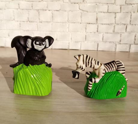 Tri figúrky z rozprávky madagaskar,