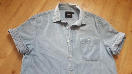 Pánska riflova kosela asos, m, m