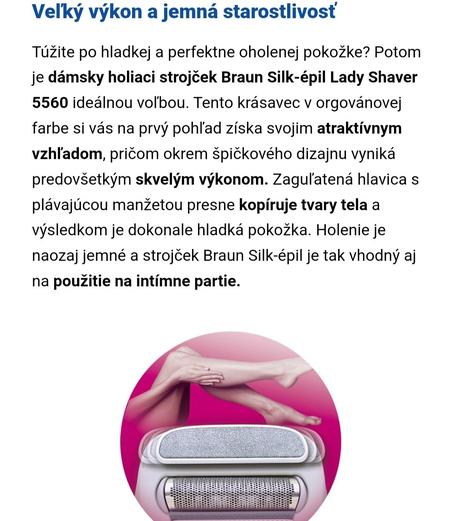 Dámsky holiaci strojček braun silk epil 3in1, 