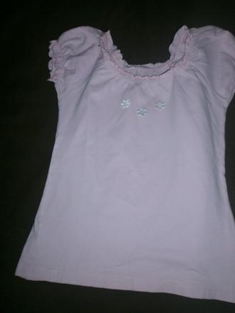 Ružové tričko, lindex,128