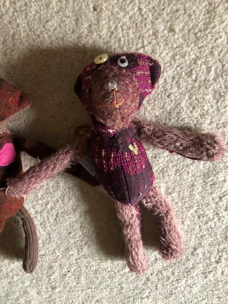 Macko 2x dekoracia-brož, 