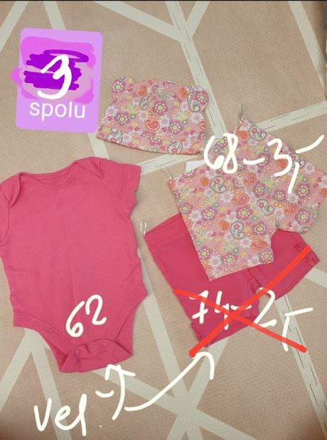 Veľkosť 68, 68–80