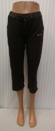 Dámske hnedé elastické trištvrťáky, aimainir, m, m