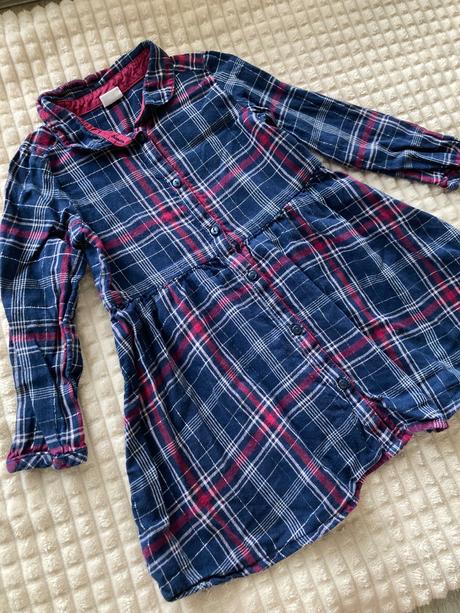 Košeľové šaty, h&m,92