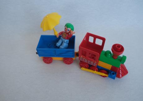 Lego duplo vláčik cirkus,