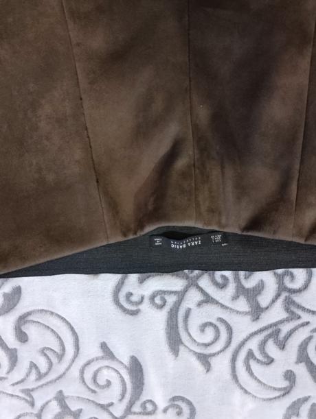 Zara semišové dámske nohavice, zara,l