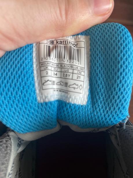 Karrimor topánky 34, karrimor,34