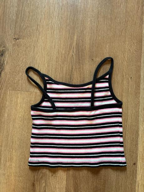 Crop topy, fishbone,xs