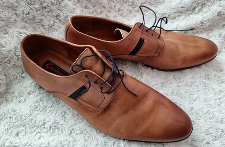 Kožené topánky pánske 44, 44