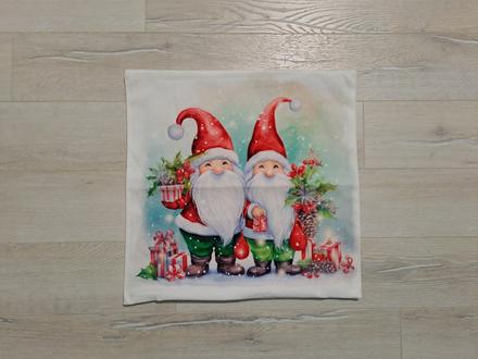 Vianočný vankúš velúr,