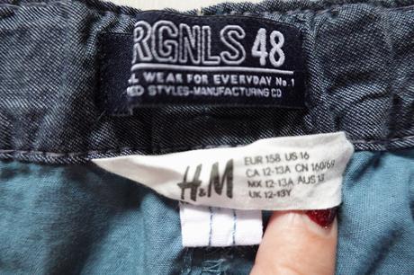 Kraťasky h&m, h&m,158