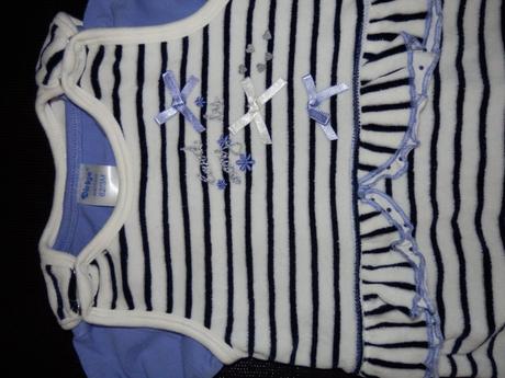 Velúrové teplé dupačky + tričko, 62