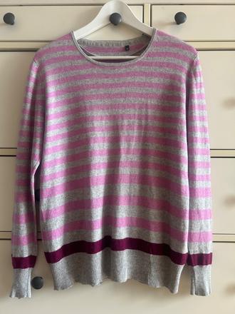 Kašmír a hodváb sveter veľkosť 42, l