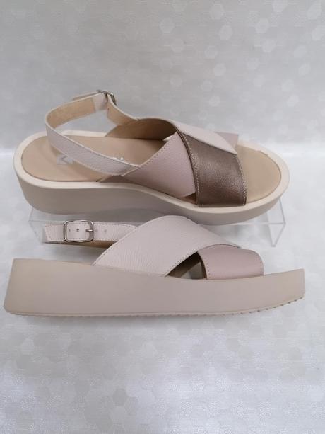 Dámske kožené sandále 24220566 z+b, 36 - 41