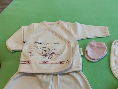 Krasna novorodenecka suprava pre dievcatko - vel., 56