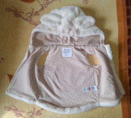 Teplá vesta, vel 80, f&f,80