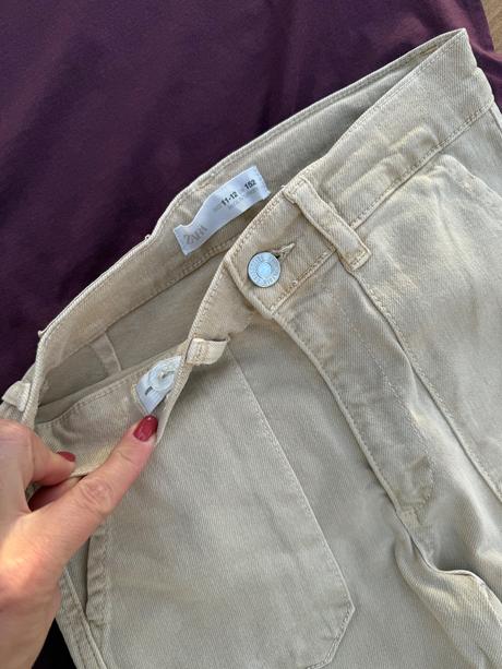 Stretch fit cargo zara 152, zara,152