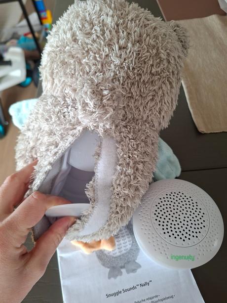 Ingenuity uspávačik sova nally s bluetooth,