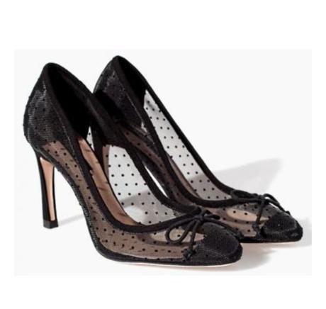 Bodkovana crossbody kabelka zara, zara