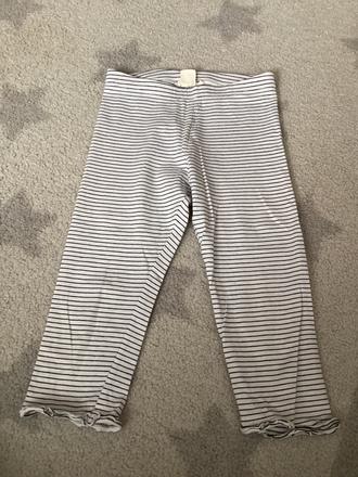 3/4 legíny, h&m,128