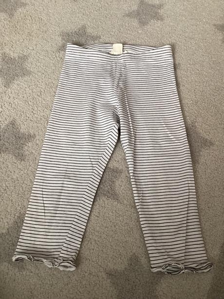 3/4 legíny, h&m,128
