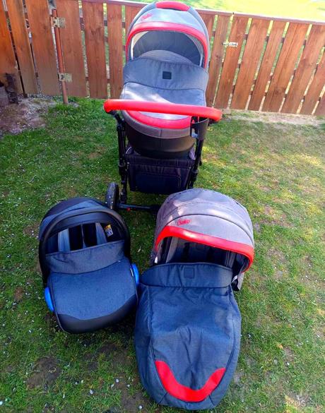 Kočík trojkombinacia camarelo, camarelo,camarelo baleo