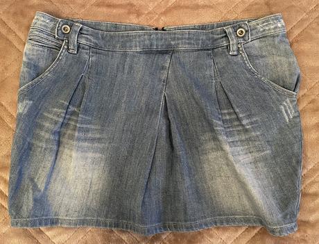 Bedrová riflová minisukňa., orsay,40