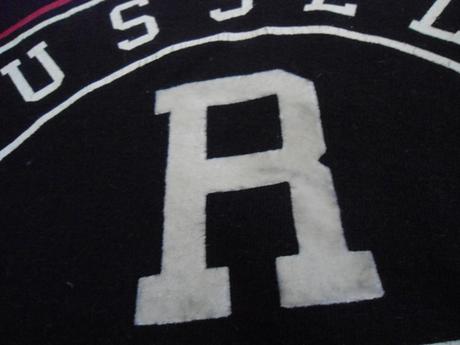 Cierne tricko rusell athletic, s