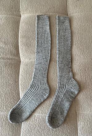 Nové sivé bavlnené podkolienky, 35 - 38, 38