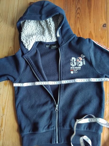 Mikina flísová s kapucňou, bonprix,116