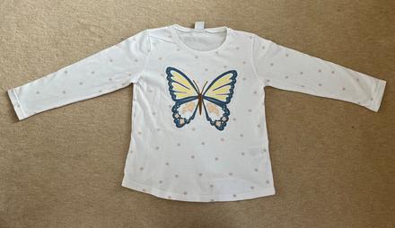 Tričko s motýľom, lindex,116
