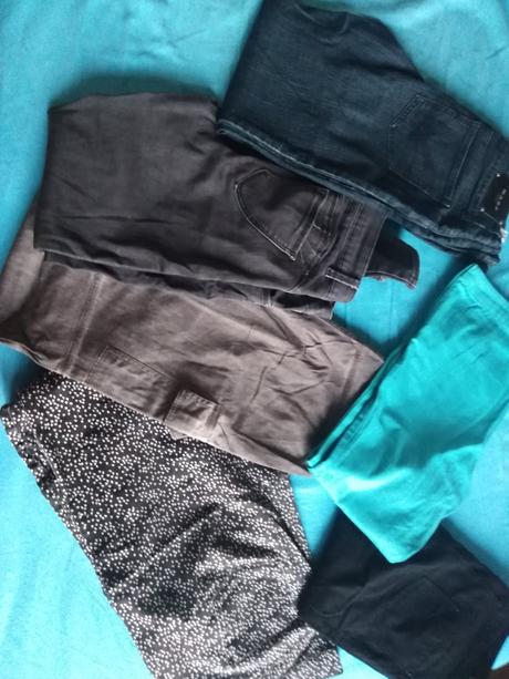 Dámske rifle, elastické nohavice, 42