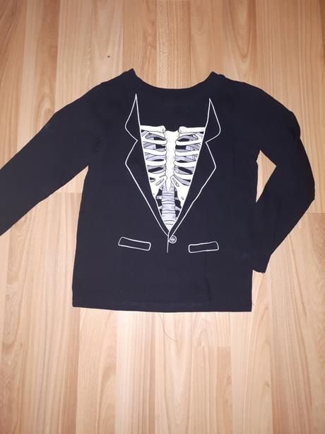 Tričko kostra svieti v tme, dopodopo,116