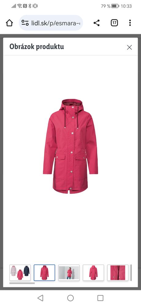 Plášť do dažďa, esmara,38