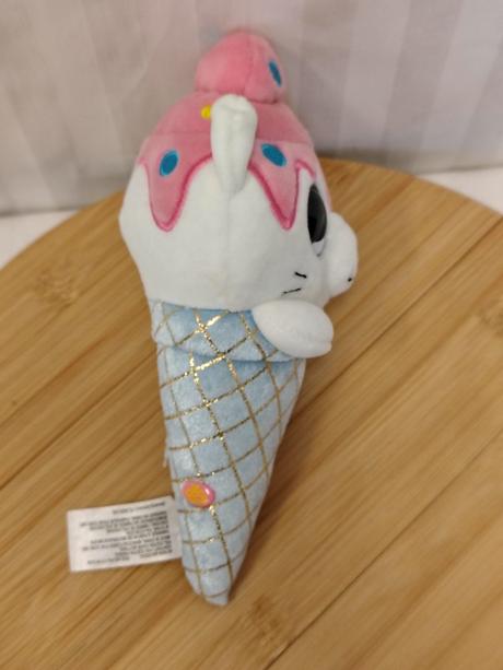 Plyšák zuru coco cones zmrzlina mačička, 21 cm,