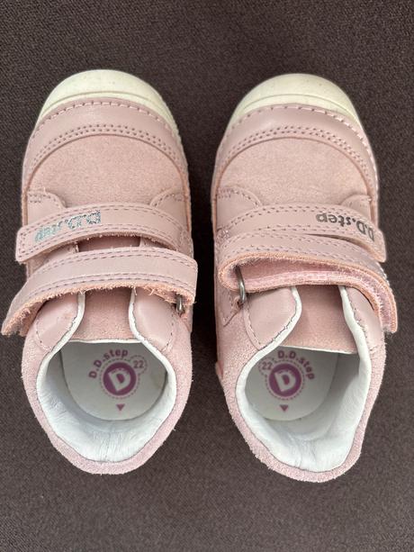 D.d.step topánky s082 baby pink v22 nové, d.d.step,22
