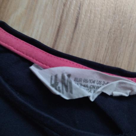 Trička x 3 zara,h&m r.104, 104
